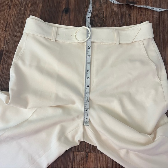Club Monaco Enamel Ring Pant White/Cream Size 10 - Picture 16 of 16